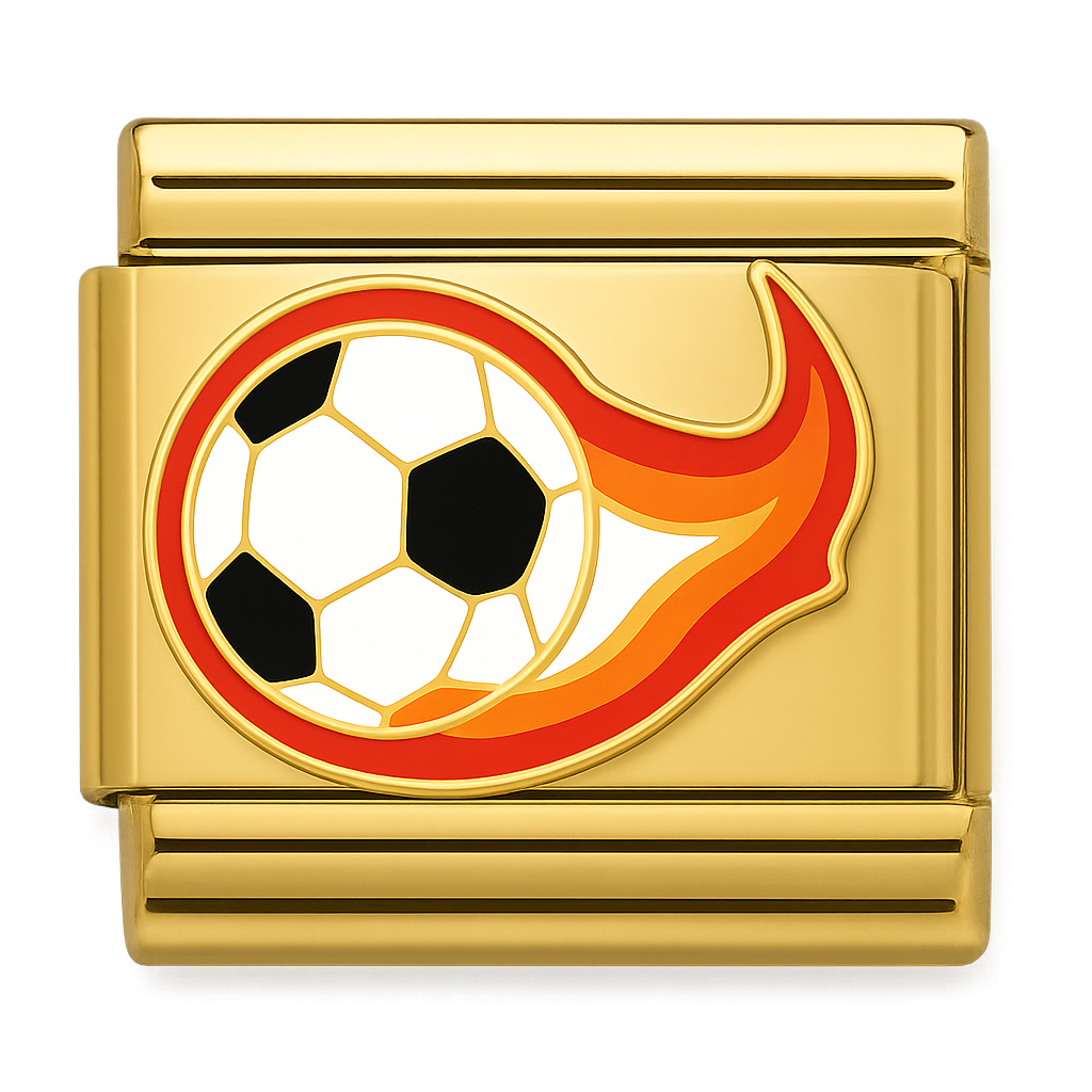 Rapid Fire Ball Gold Charm