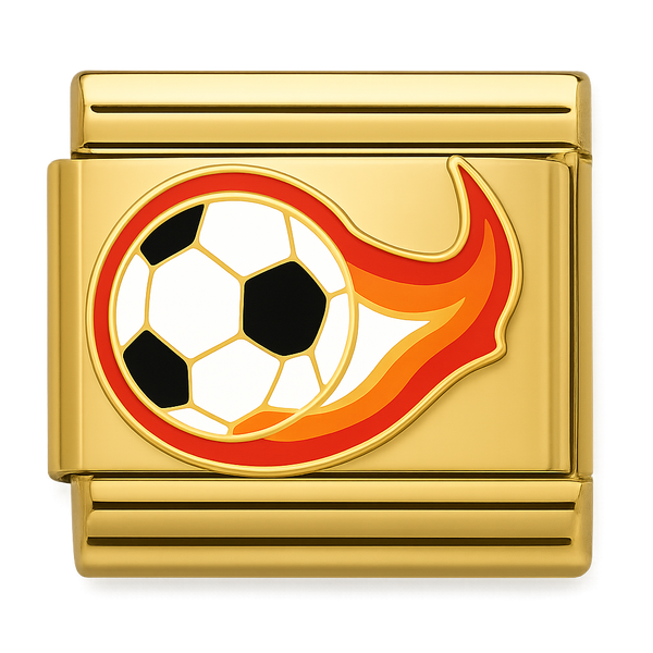 Rapid Fire Ball Gold Charm