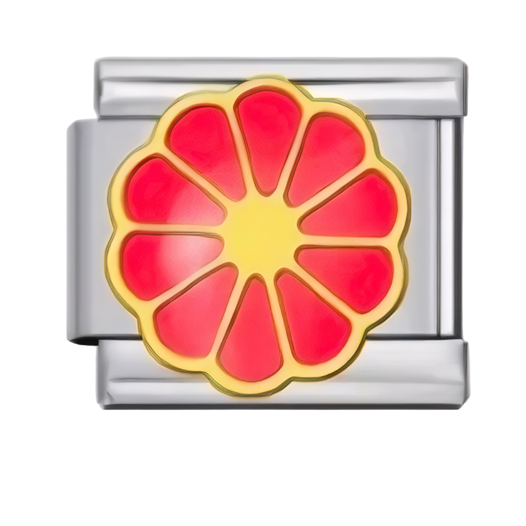 Red Flower Charm