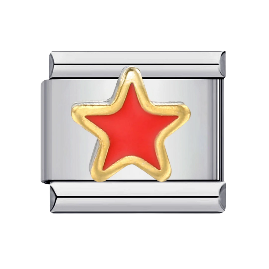 Red Star Charm