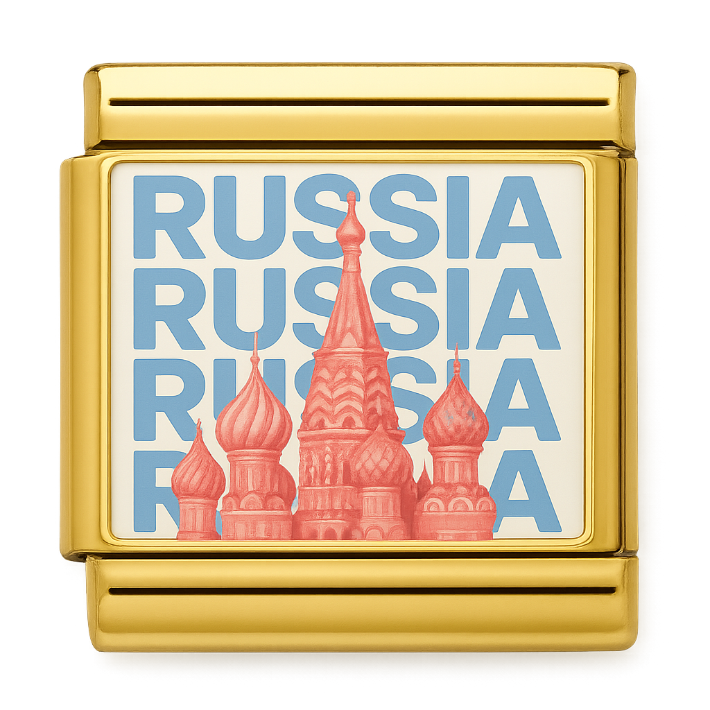 Russian Cathedral Domes Charm