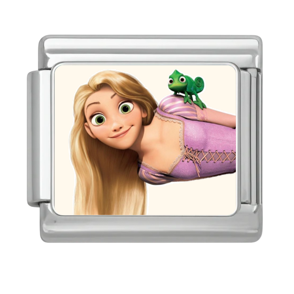 Rapunzel's Pearl Glow Charm - Silver