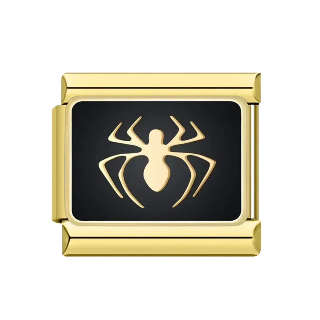 Spider Silver Charm