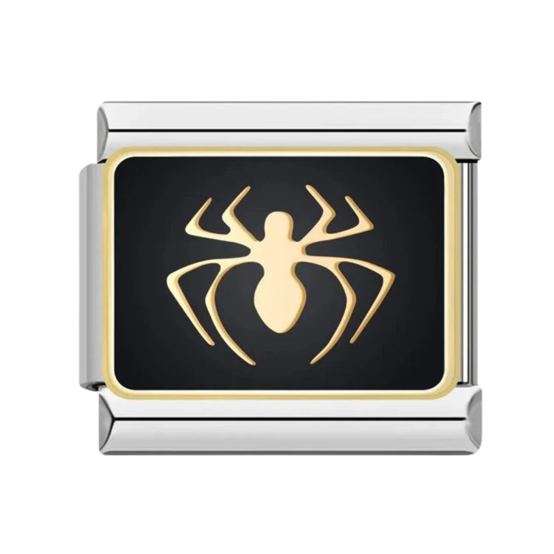 Spider Silver Charm