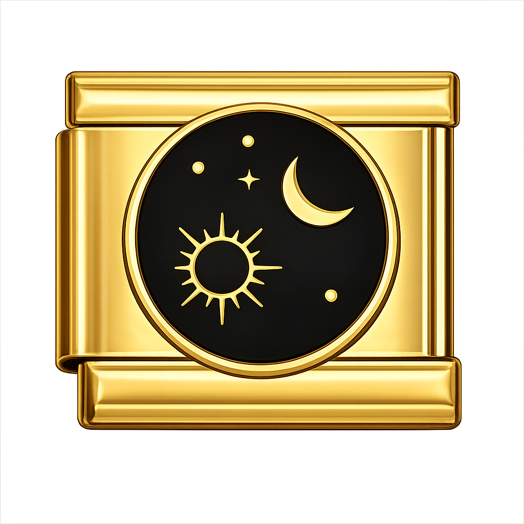 Sun and Moon Charm