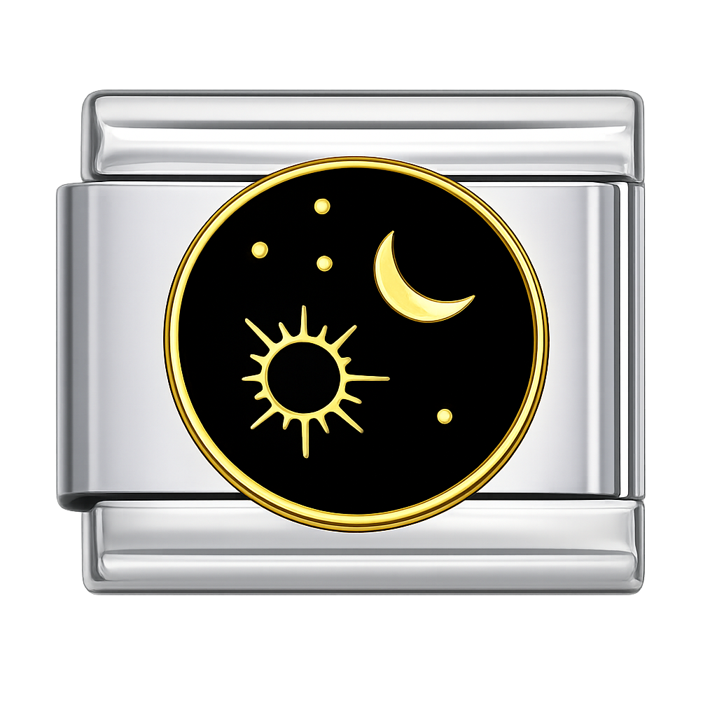 Sun and Moon Charm