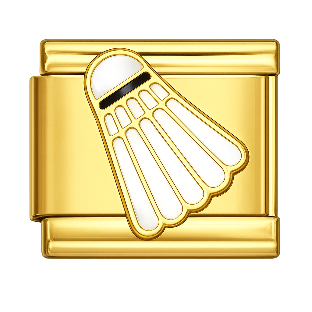 Shuttlecock Charm