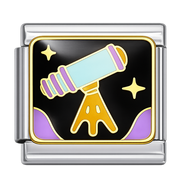 Telescope Silver Charm