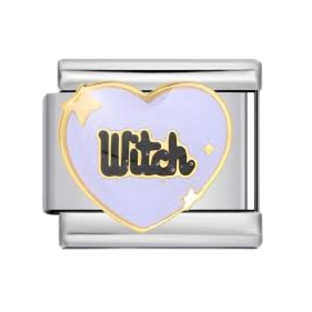 Witch Silver Charm