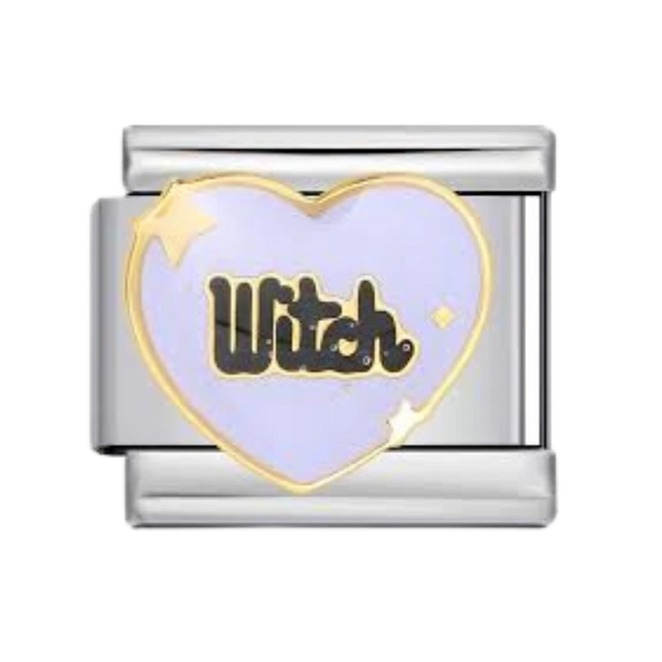 Witch Silver Charm
