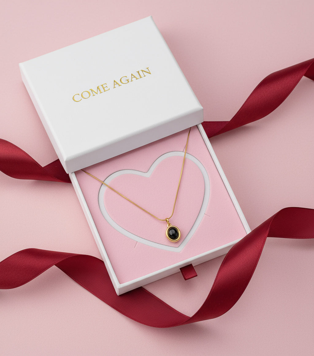 Moon Glow chain necklace