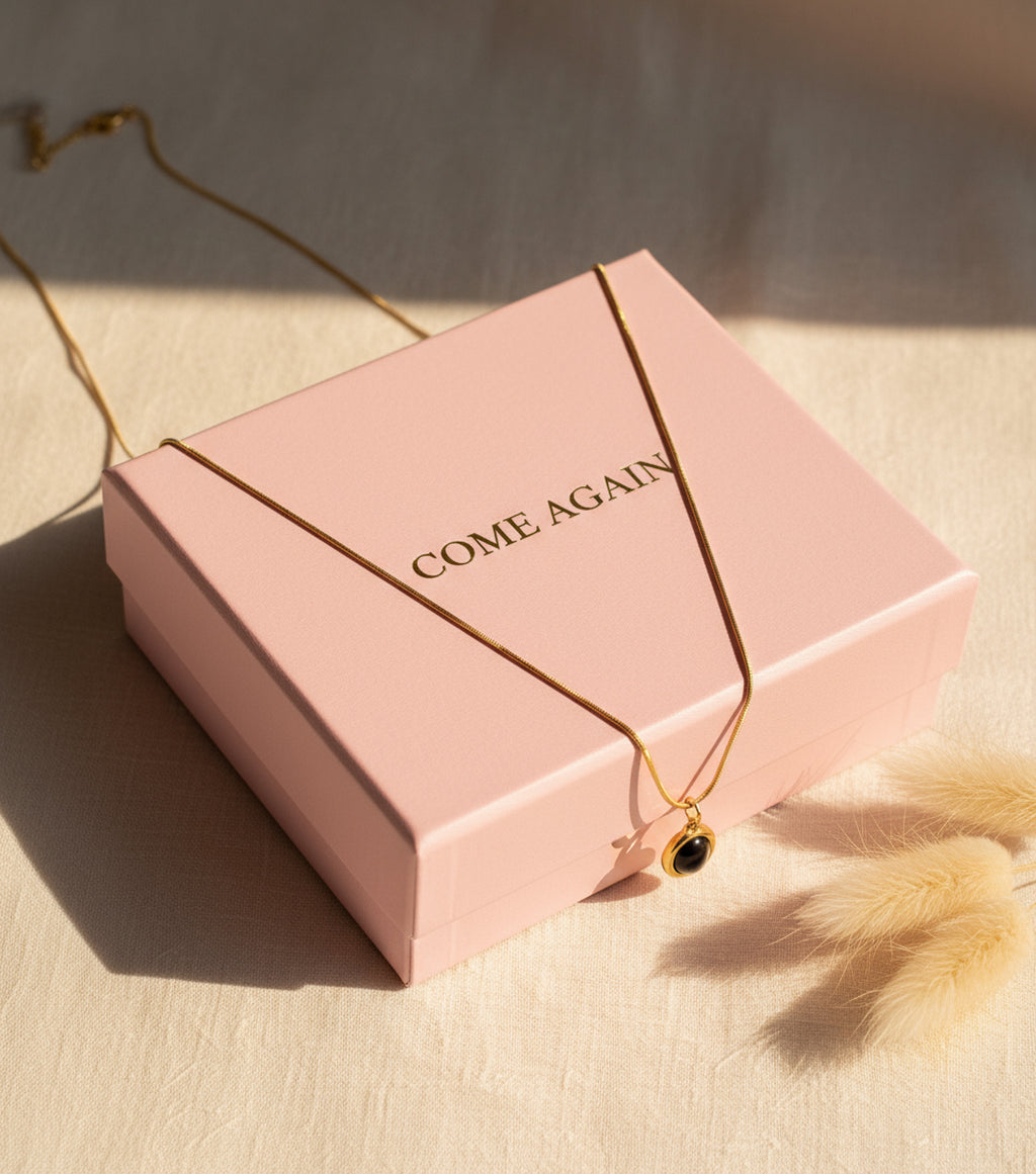 Moon Glow chain necklace