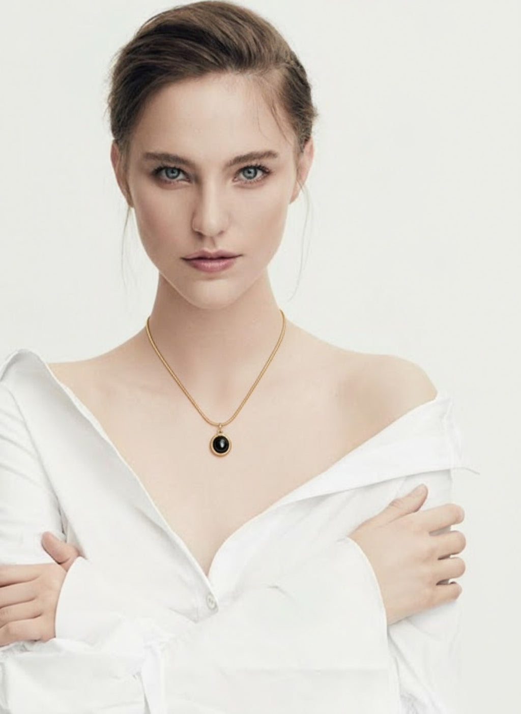 Moon Glow chain necklace