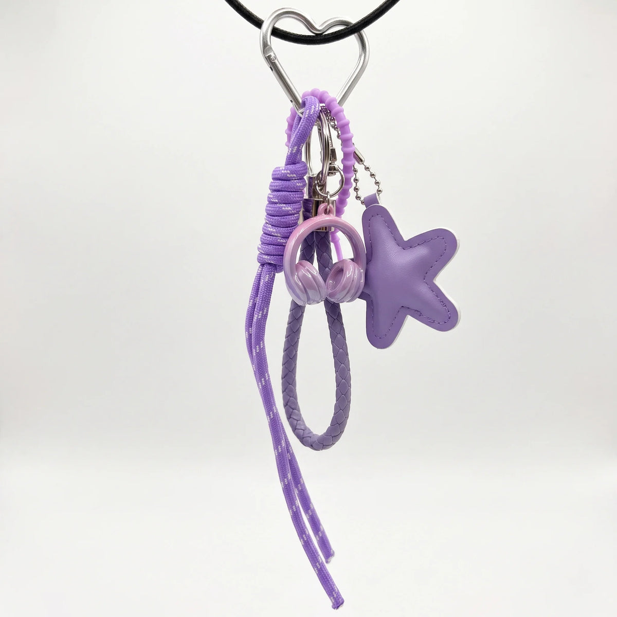 Lavender Star Bag Charm